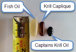 Krill Oil Size Comparison
